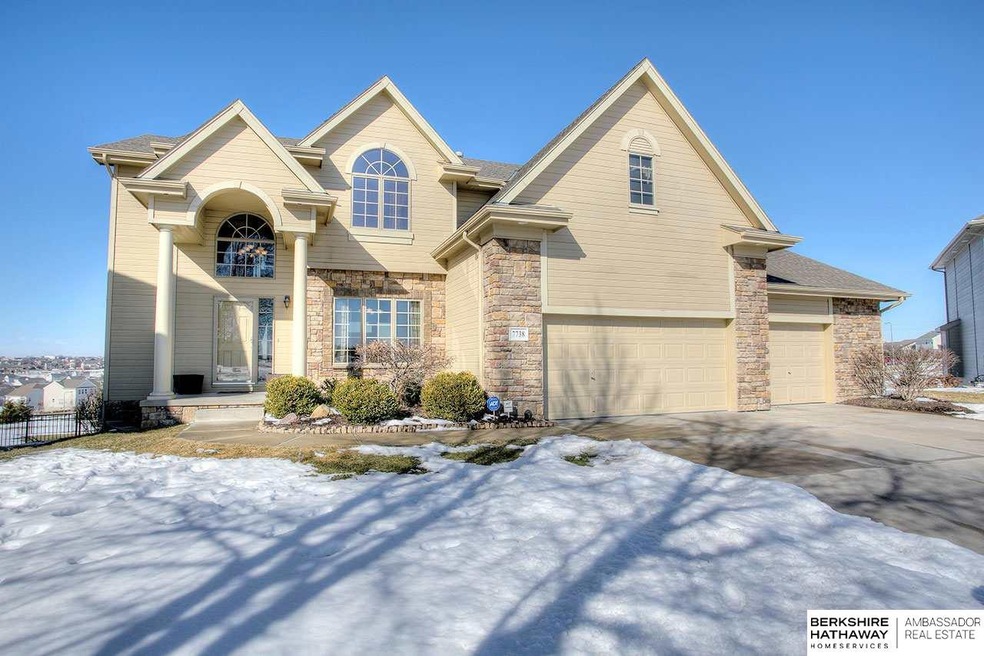 Located on a quiet cul-de-sac lot  Enlarged garage with workbench and storage cabinets.  Gas line for heater.