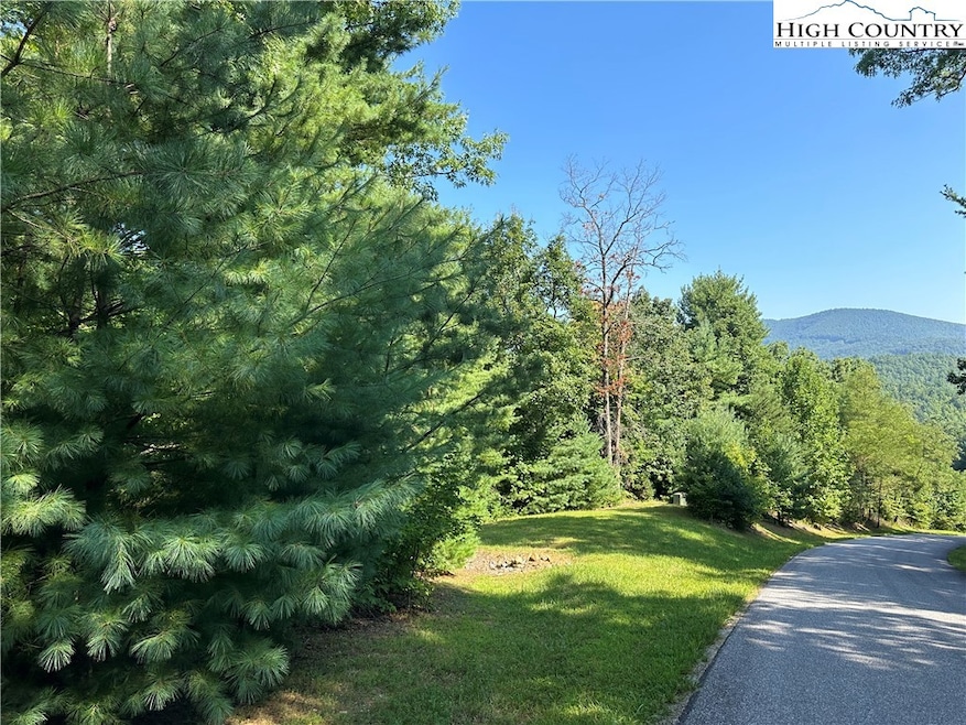 Road frontage with mountain views
