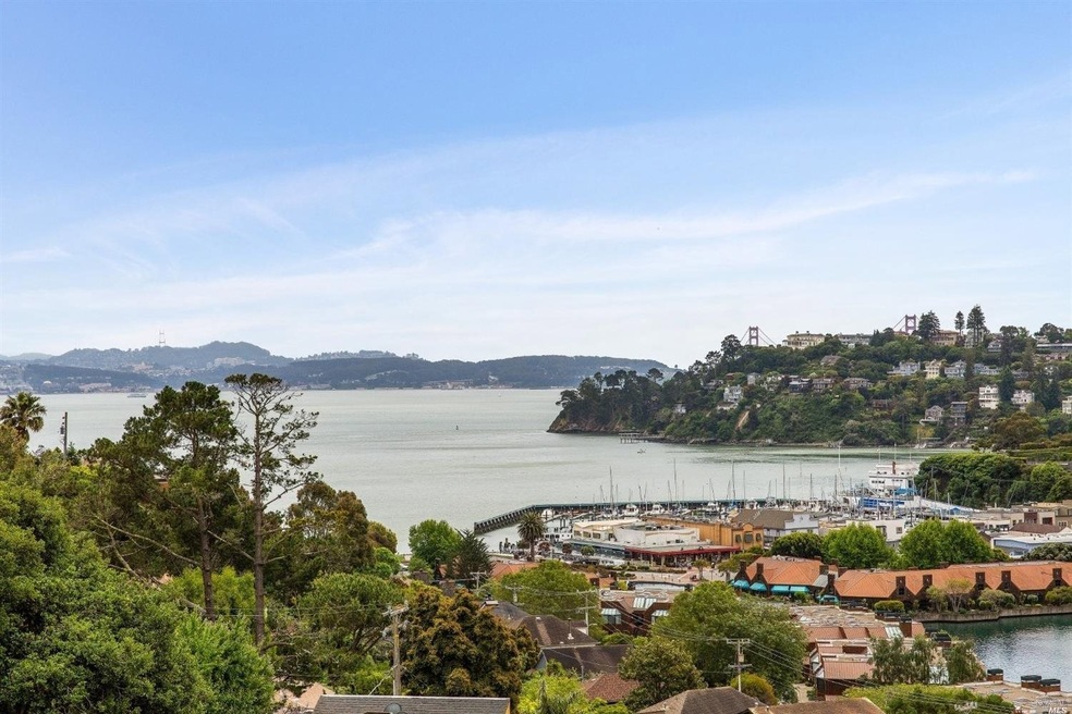 Sweeping bay view