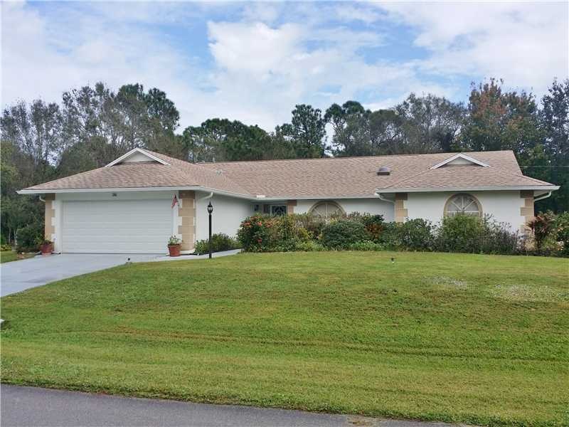 Exterior Front. Sebastian, Florida. Welcome home!