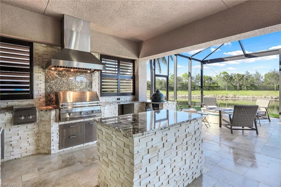 Full outdoor kitchen