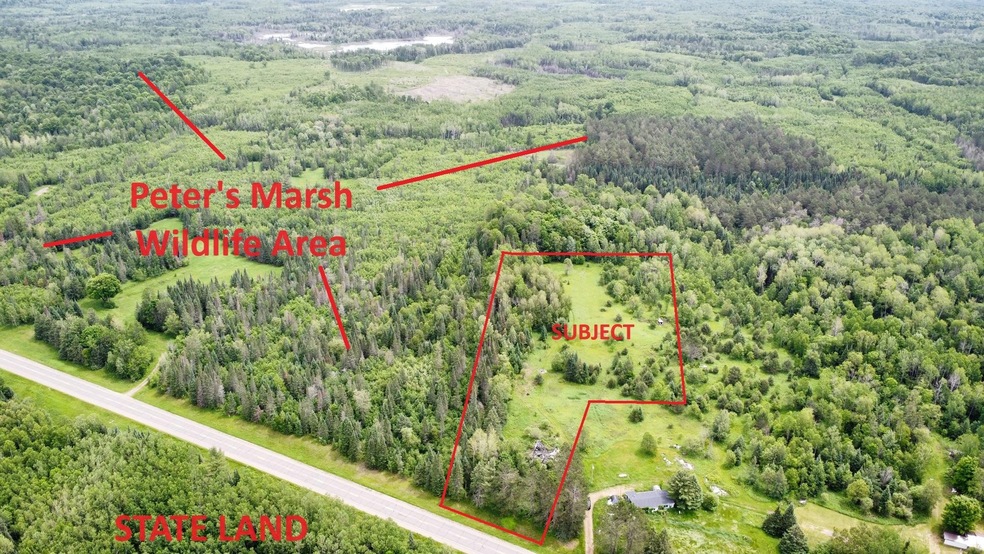 ON Cth A unit 4.62 Acres, Deerbrook, WI 54424 - photo 1