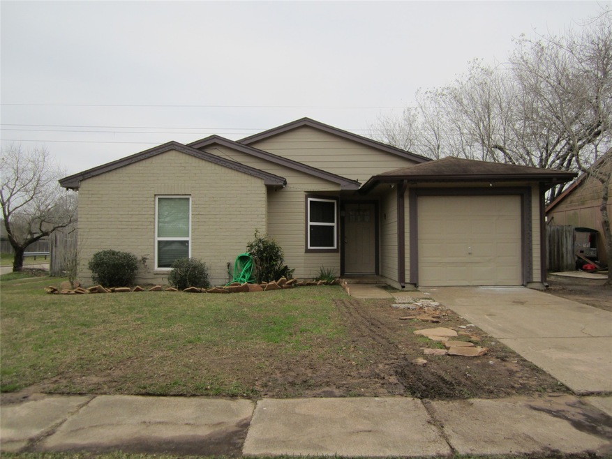 Cute 3 Bedroom, 1 Bath home on large corner lot.