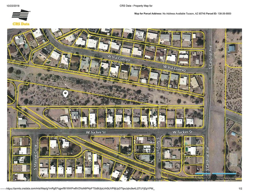 Aerial view-000 Vacant lot off Cardinal