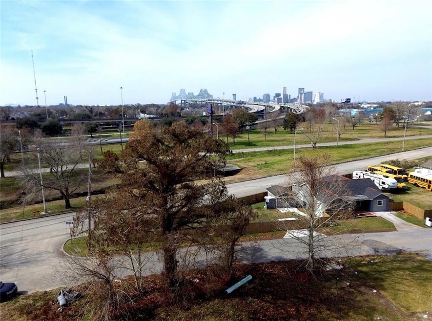 Drone shot of approximate upper floor views