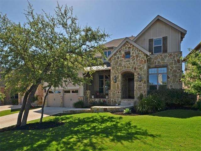 Beautiful exterior front of home with covered fron