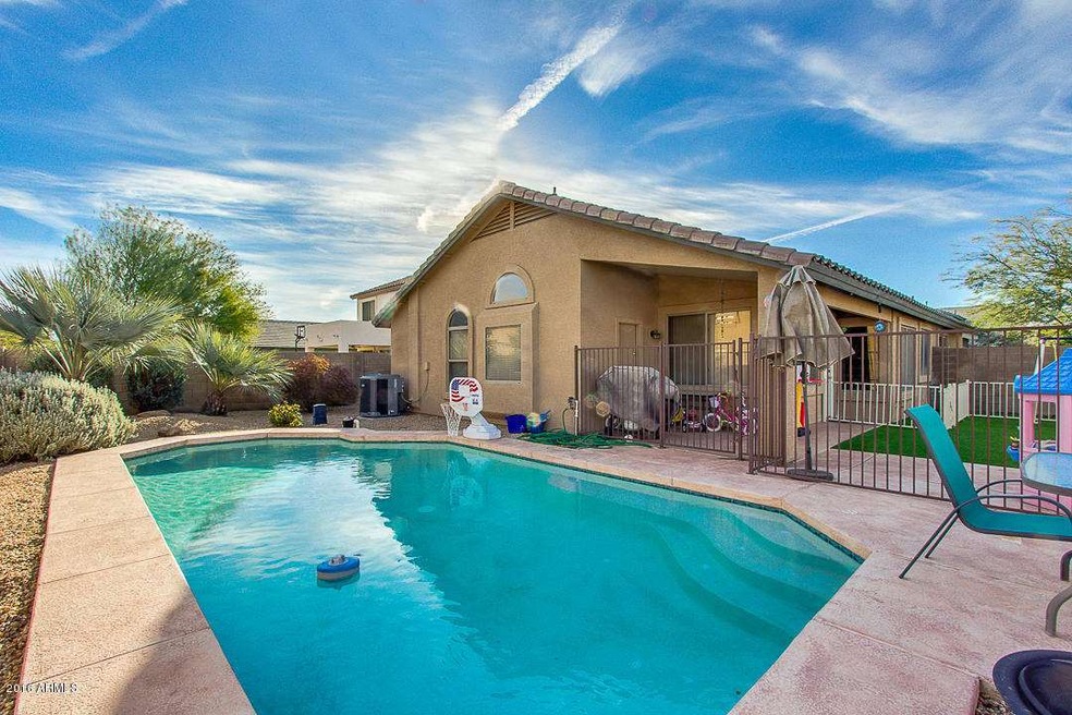 Backyard oasis
