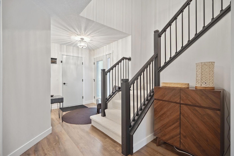 Stunning two story entry