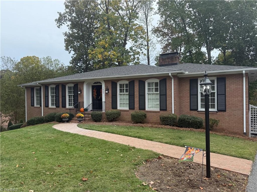 Absolutely stunning All brick ranch home with 4 bedrooms and 2 full baths on main. Two living rooms, dining room , breakfast nook and Kitchen.