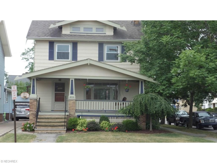 Charming 3 bedroom 1 bath update Colonial in Central Lakewood !