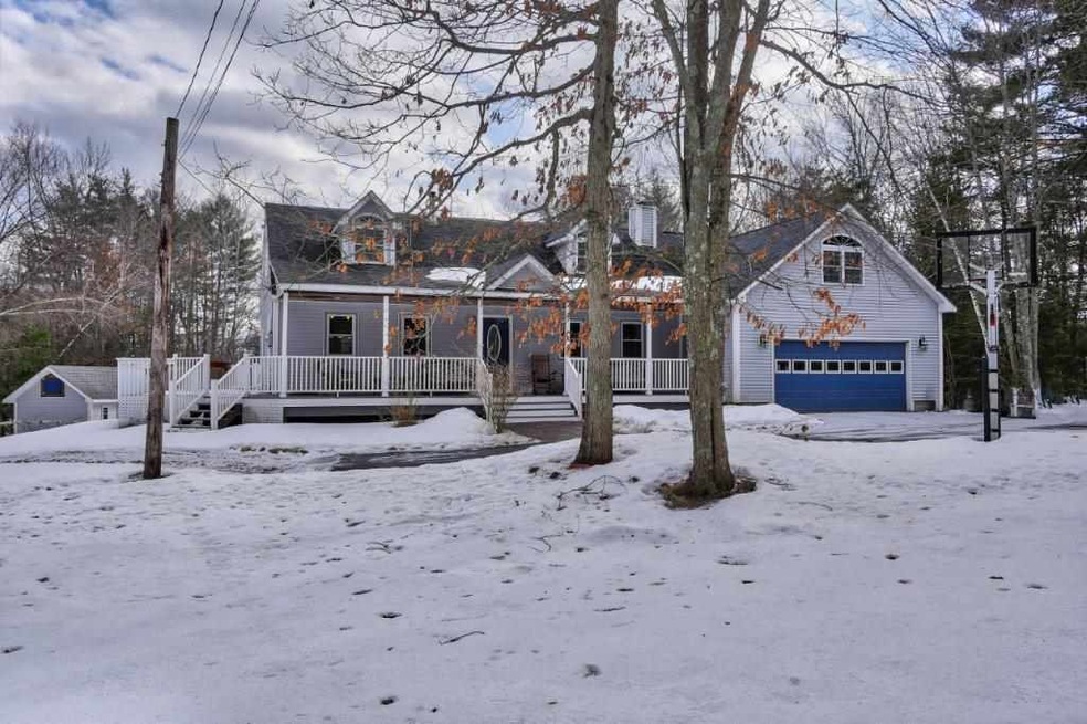 Beautiful Country Cape on 2.08 acres of land