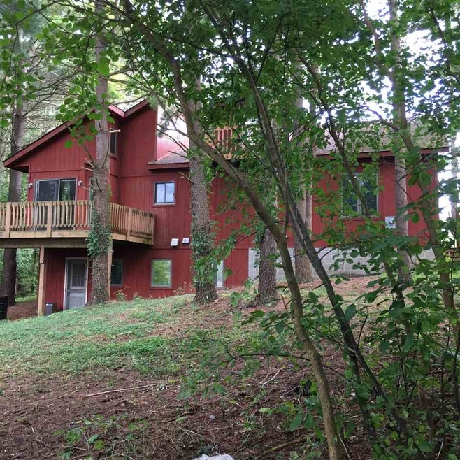 Enjoy the lake and natural views from the deck