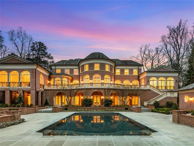 Absolutely breathtaking Buckhead estate, completel