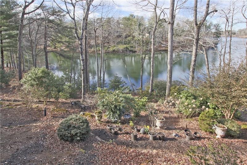 View of Lake Tamarack in Bent Tree from the deck a