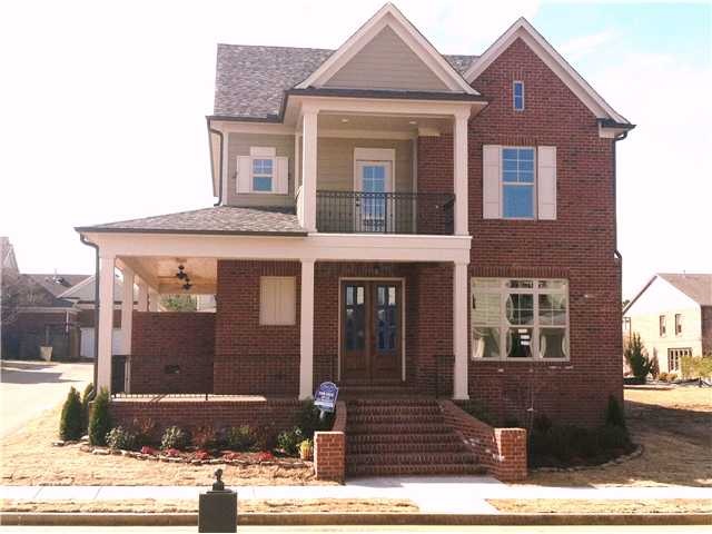 New Model Home!  Wraparound front porch, Water fal