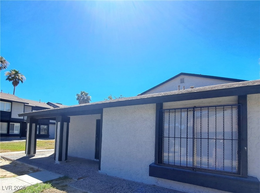 View of home's exterior with stucco siding