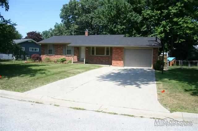 All Brick Front With Covered Porch-New Overhead Ga
