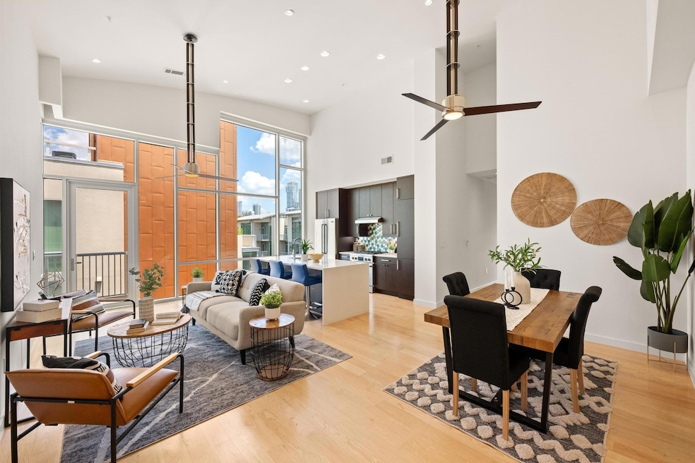 Experience Austin from a vantage point few ever experience, perched high above the city in a penthouse unit at Barton Place Condominiums.