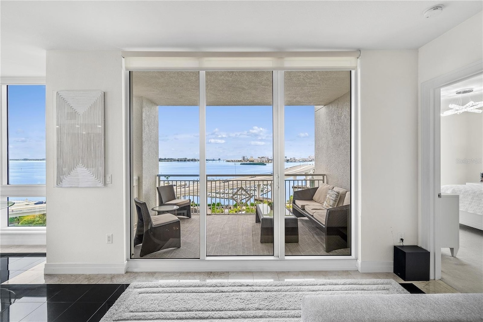 water view from inside the unit