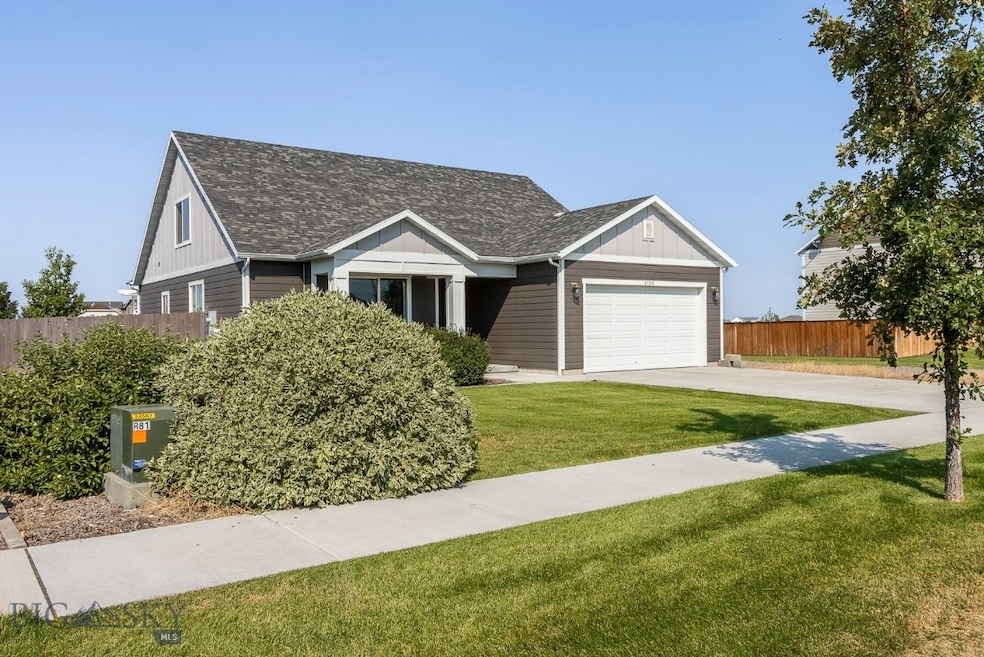 View of front of home with a 2-car garage