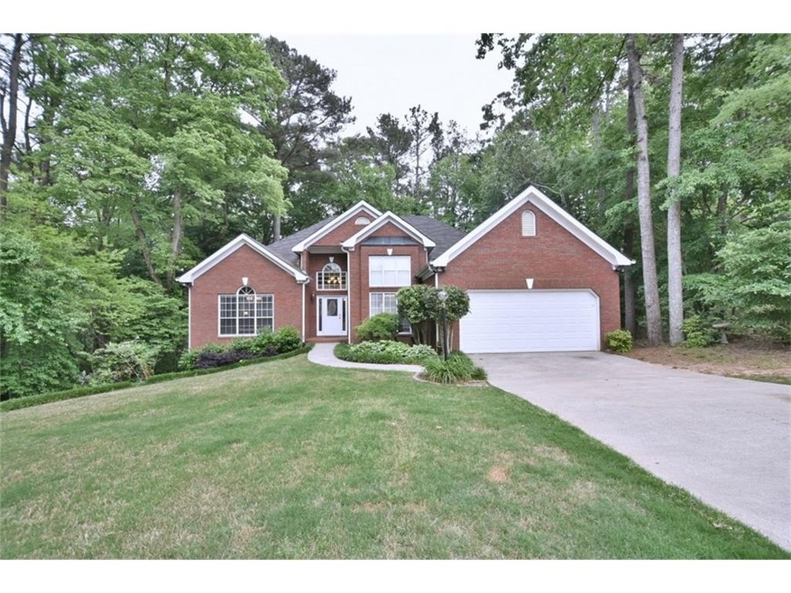 Gorgeous cul de sac setting on .61 acre backing to
