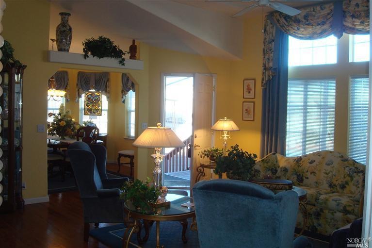 Spectacular Living Room and Dining Room and Den wi