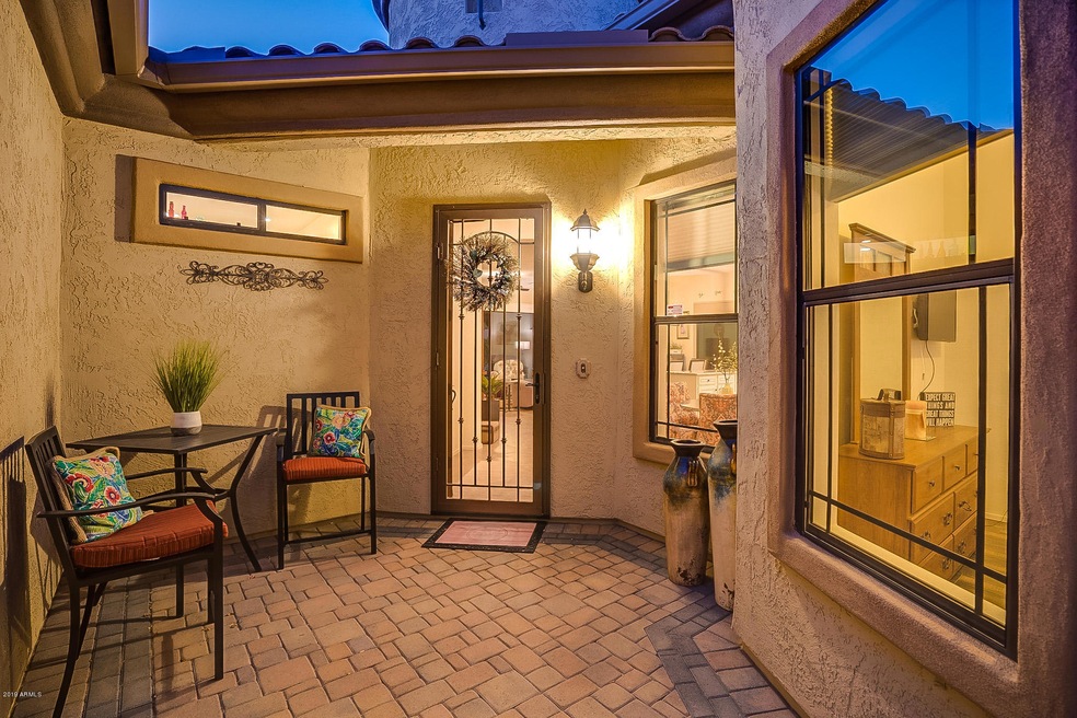 Front Courtyard at Twilight