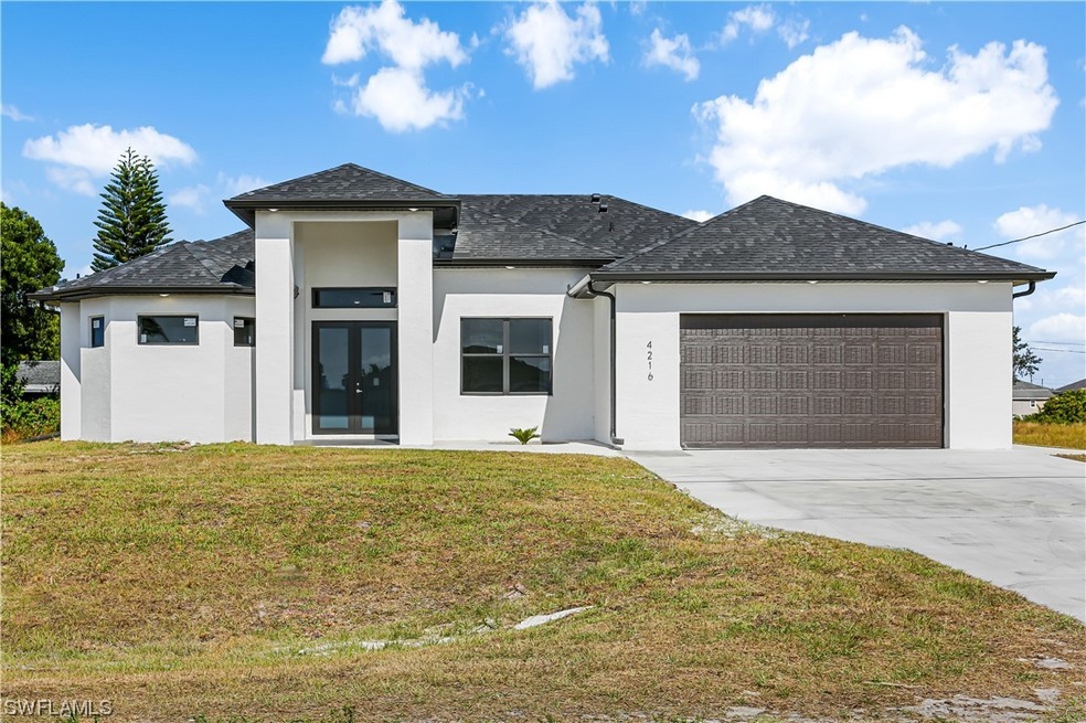 Front view of home