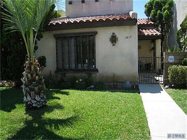 front of property