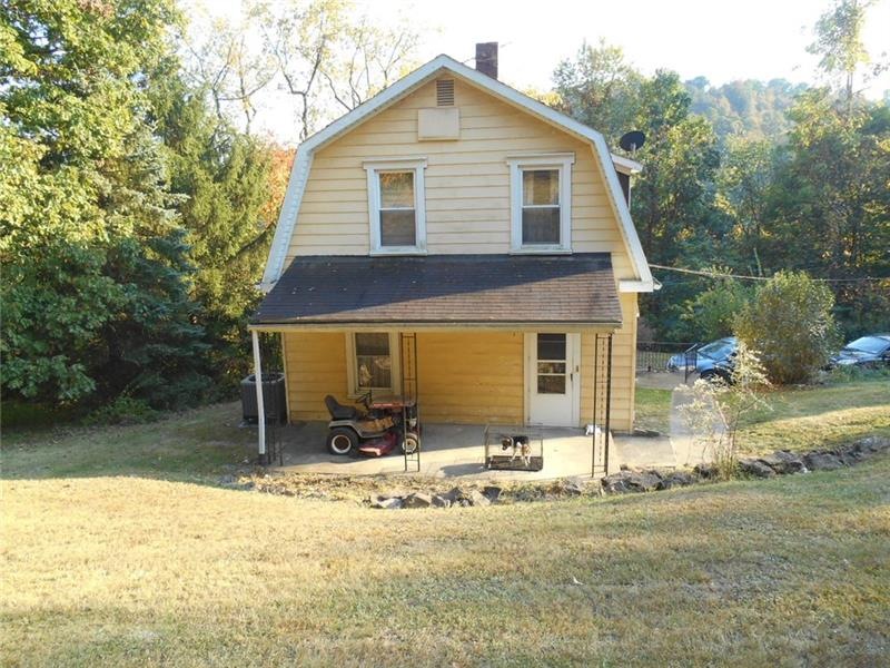 Welcome to 156 Aley Hill Rd. Rear View with covere
