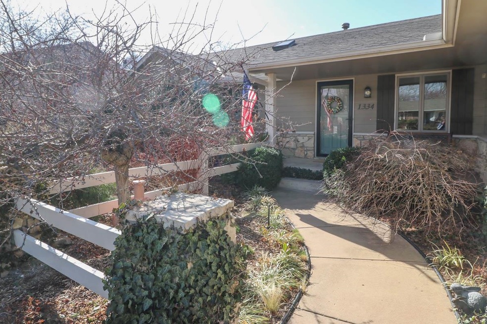 ....will greet you here at 1334 E Dry Brook Court!
