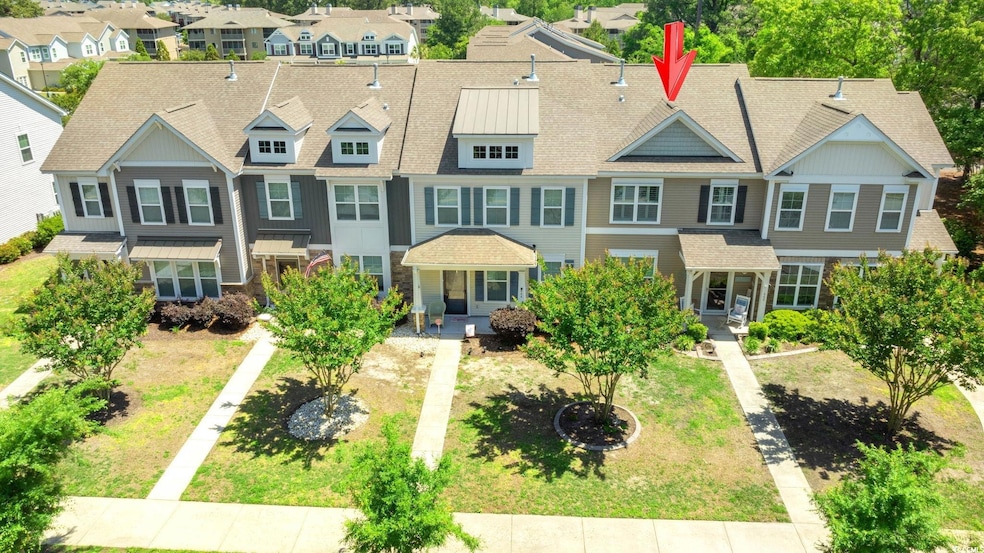 View of front facade with a residential view