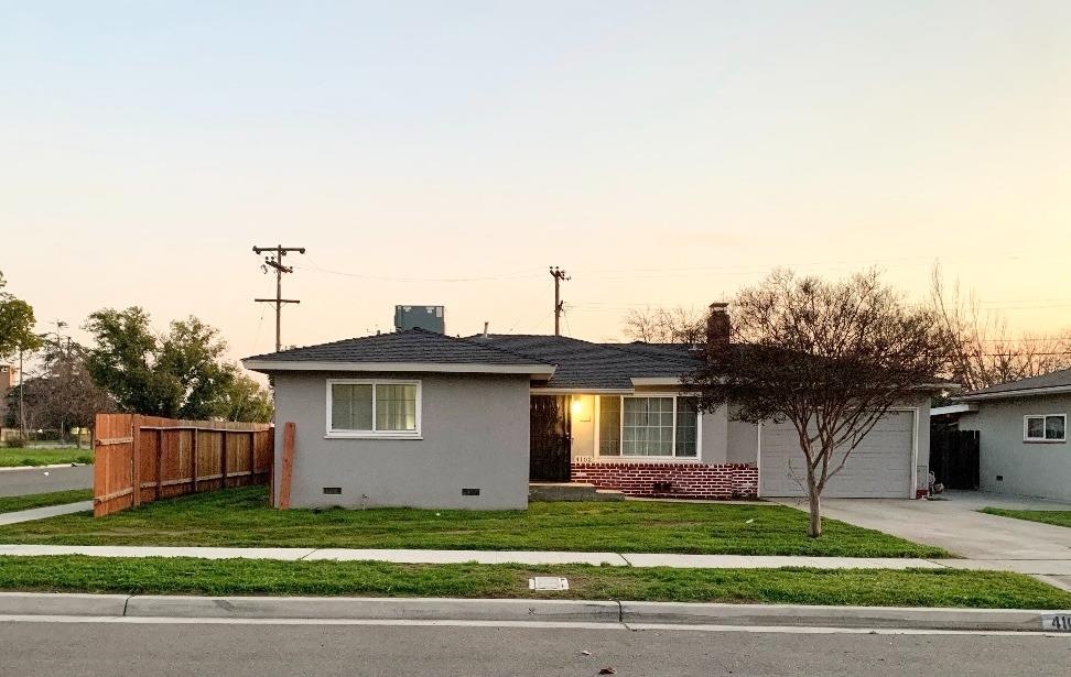 Corner lot with large side yard and charming curb 