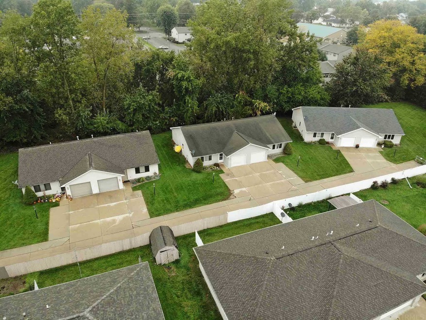 Aerial view of property.