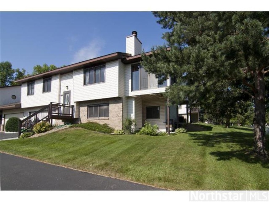 End unit with nice curb appeal.