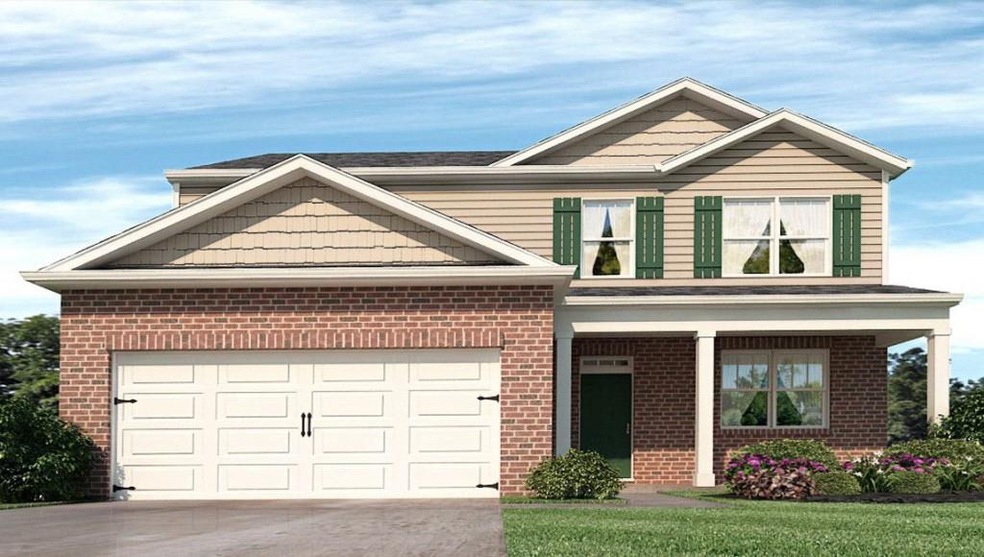 Color Rendering of Plan & Elevation. Pictures, colors, features & sizes are for illustration purposes only and may vary from the home.