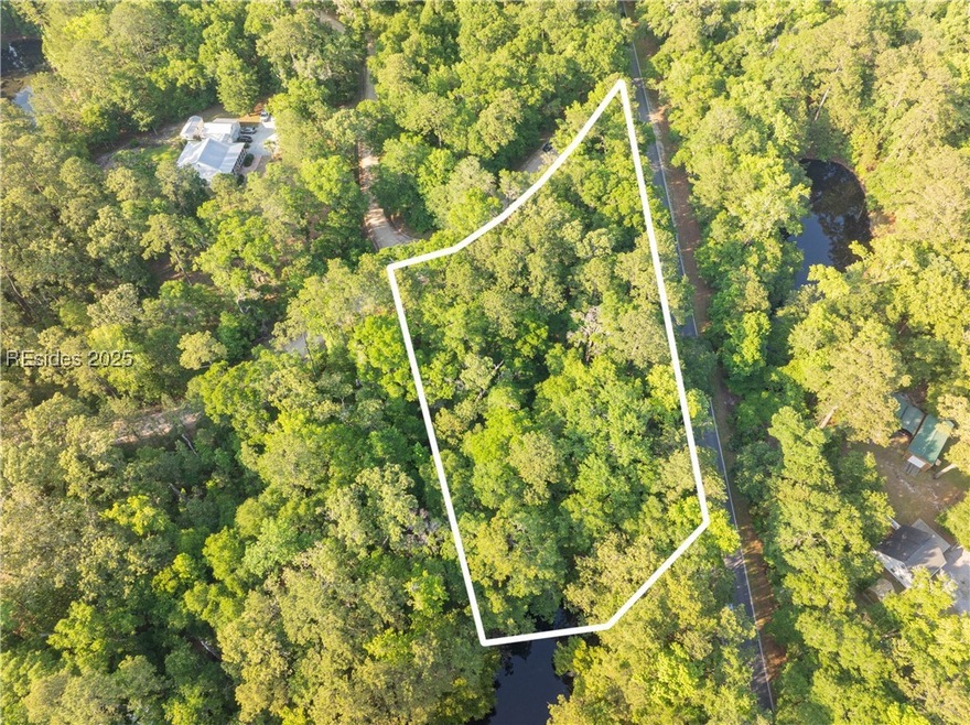 Parcel Outline, Ariel View