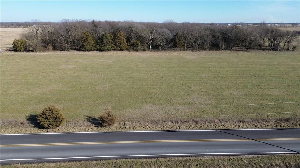 Paved road to property