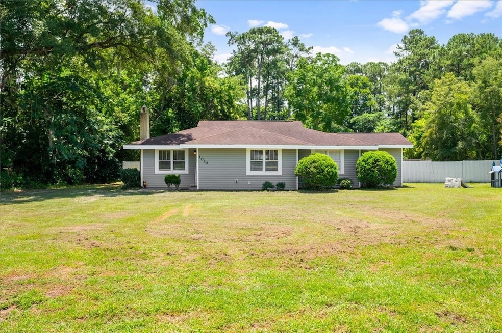 Huge front yard