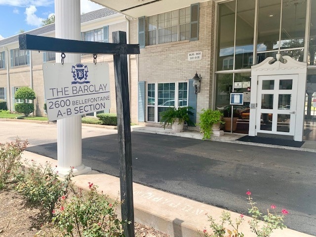 Front of building