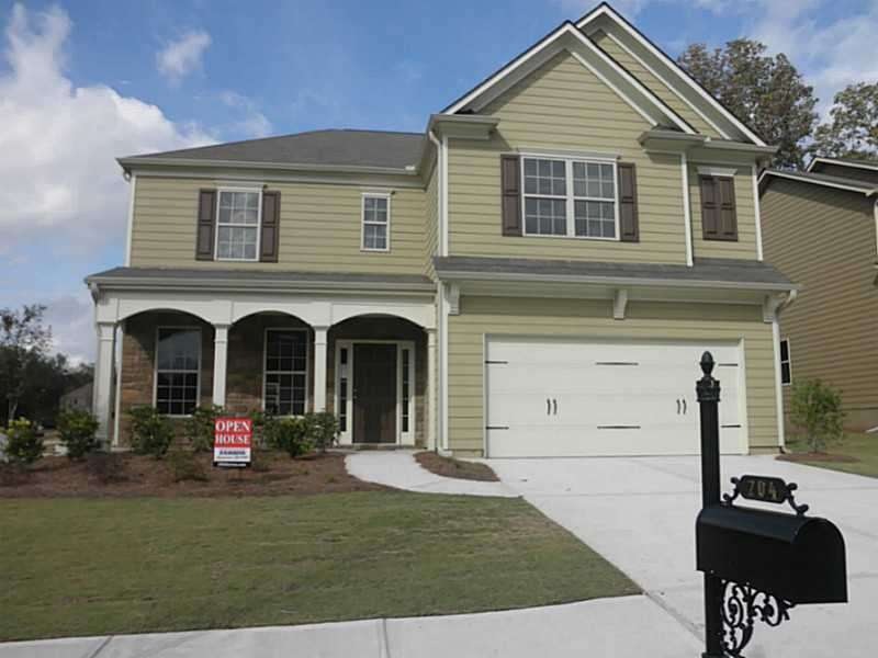 Exterior Front. The Madison **Actual home is under