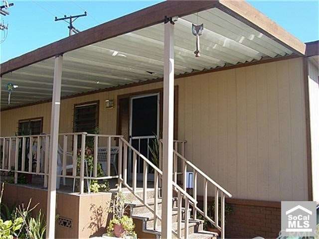 Side view of home