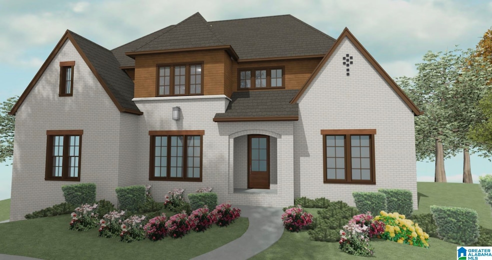 Painted brick, cedar accents, copper gas light…all lend such charm to the home!