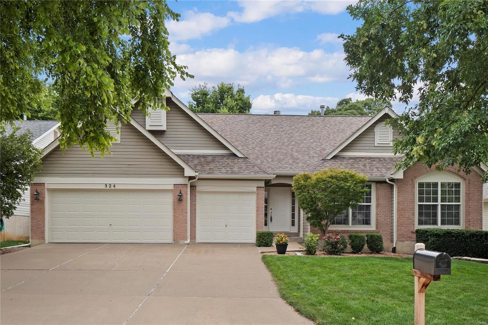 4 bed, 3 full bath atrium ranch with over 3,100 sq