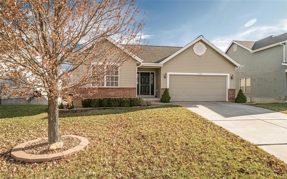 Welcome to 1908 Briafield Drive. This 3 bedroom, 2 Bath Great Room Ranch is nestled in the popular Briarchase Estates in Lake St. Louis!