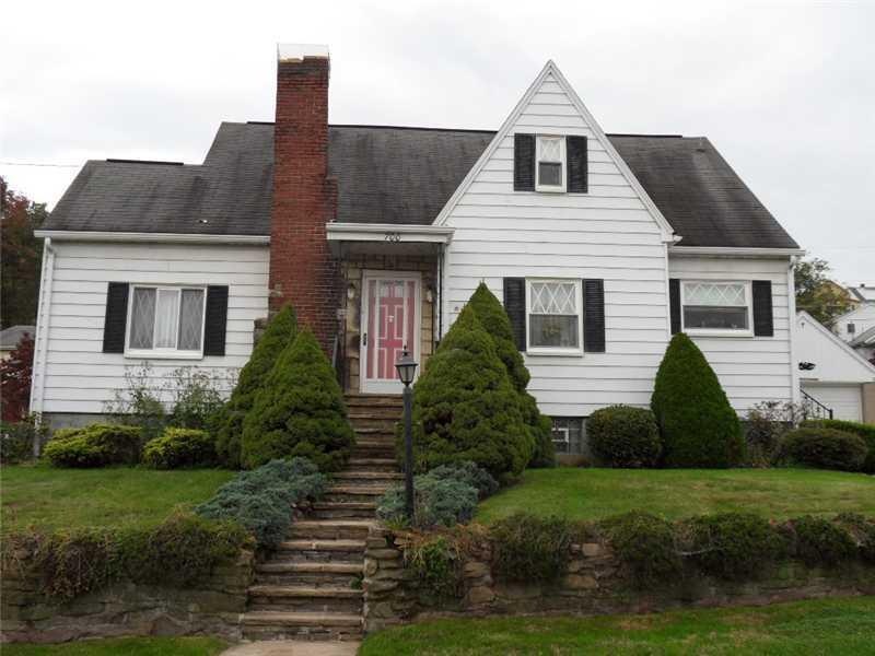 Exterior Front. Quaint and Welcoming Colonial styl