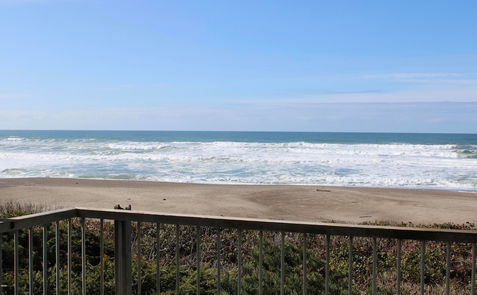 Ocean view from deck.
