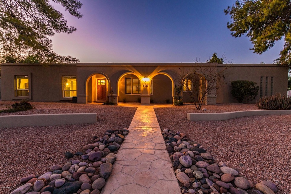 Front Elevation Twilight