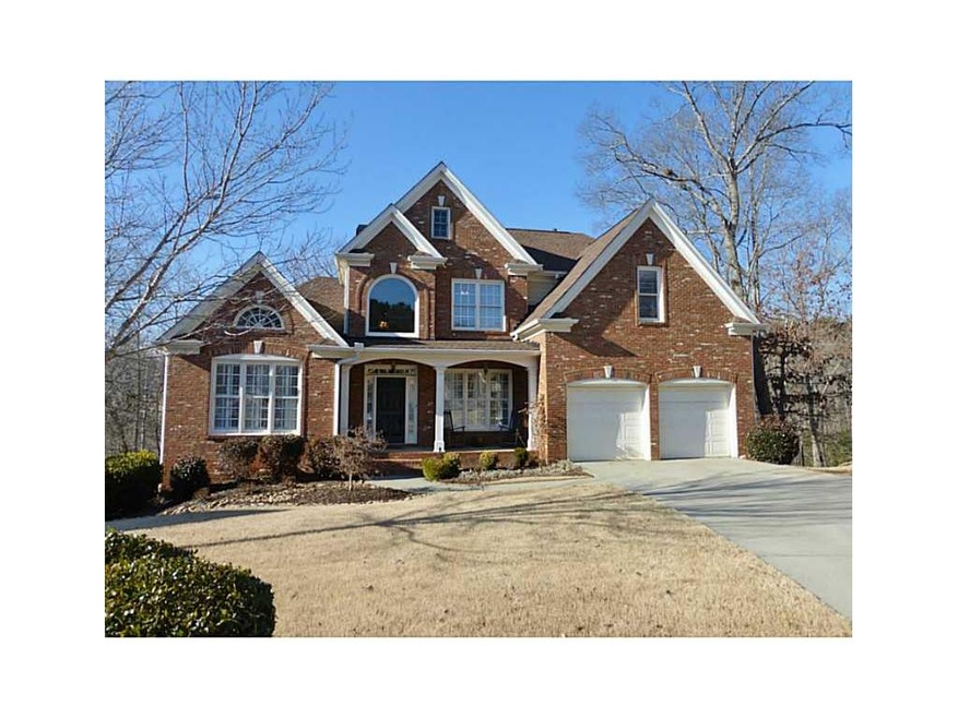 Exterior Front. Gorgeous 3 sides brick cul-de-sac 