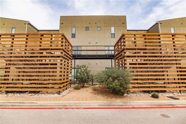 Modern entry w/xeriscaping